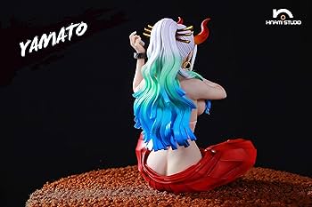 ワンピース ヤマト フィギュア ガレージキット 塗装済み完成品 popスケール 現品販売】ワンピース ヤマト フィギュア ガレージキット 塗装